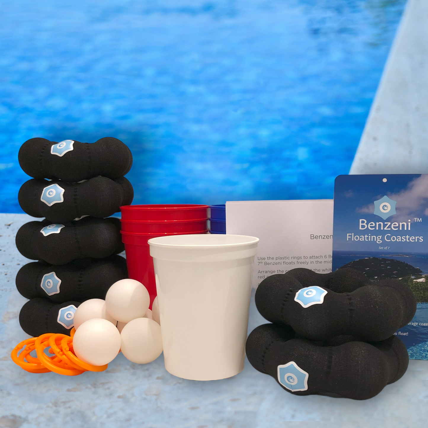 Benzeni™ - Pool Pong Set
