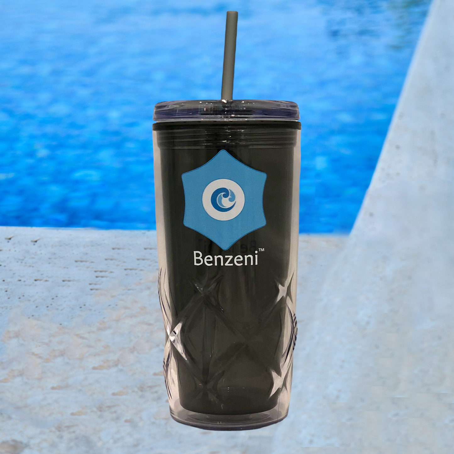 Benzeni™ - Set of 4 with 4 Tumblers & 4 Tethers